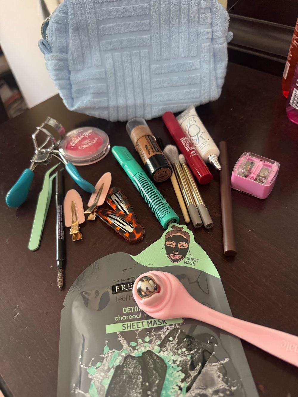 Mac mascara and Assorted Women Makeup with new make up bag